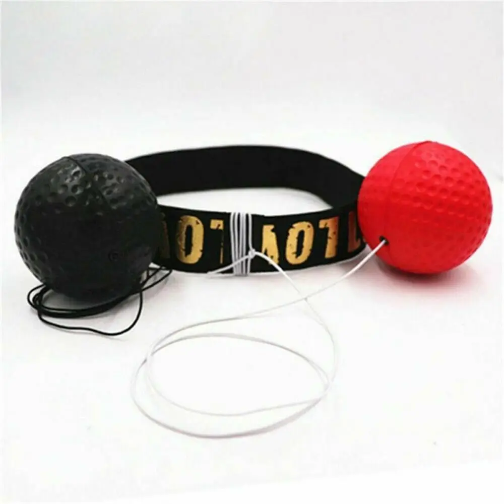 Speed Training Quick Response Accessories Fight Boxeo Ball Boxing Punch Exercise Exercise Head Band Speed Reflex Fight Ball