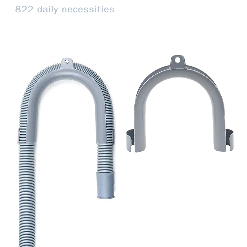 Universal U Shape Drain Outlet Hose Guide Assembly Fit Drain Hose Washing Machine Dishwashers Hose Clip Hose Holder Bracket