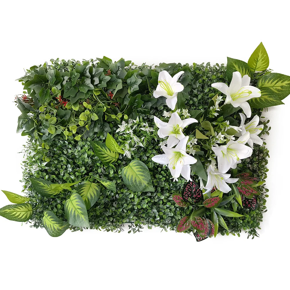 40CM * 60CM Artificial Plant Lawn Green Garden Decoration Wall Plant Garden Outdoor Indoor Decoration