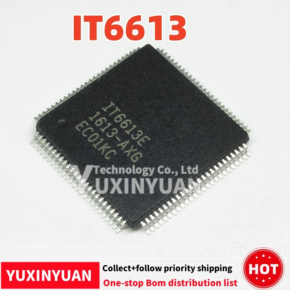 1-50PCS  IT6613E  IT6613E-AXG QFP     YUXINYUAN