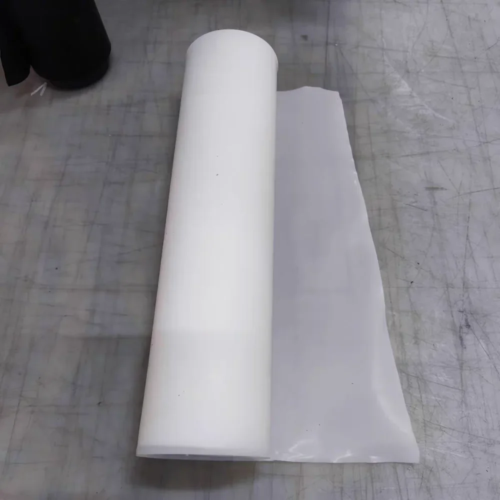1meter 0.1mm 0.2mm 0.25mm 0.3mm White PTFE High Strength Temperature Strip Tape Film Foil Thin Sheet