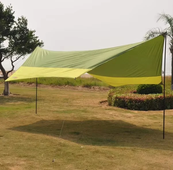 

Outdoor Patio Carport Sun Shade Sail Canopy Awning Shelter Silver Coating Pergola