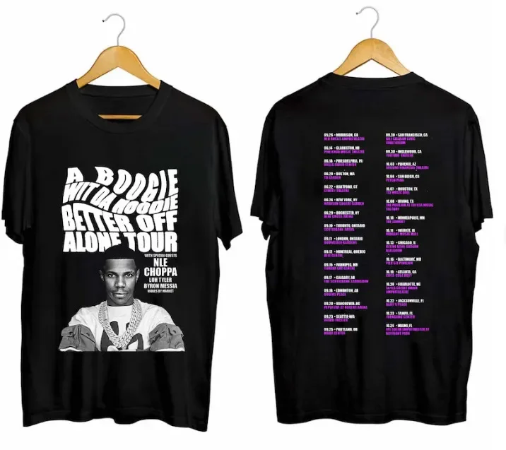 A Boogie Wit  Hoodie Better Off Alone Tour 2024 Shirt,  Boogie Wit  Hoodie Fa