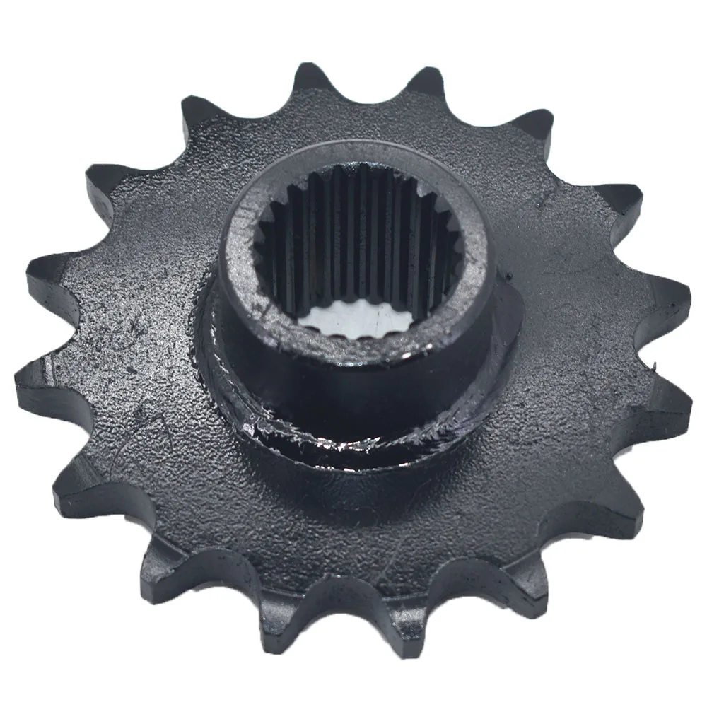 Front 530 Chain Sprocket Cog 24T Gear 14T 15T 16T 17T Teeth For Gy6 125cc 150cc Quad Dirt Pit Bike ATV UTV Buggy Go Kart
