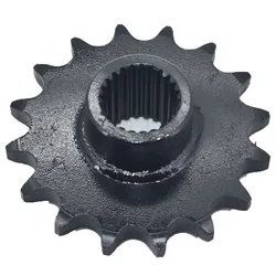 Front 530 Chain Sprocket Cog 24T Gear 14T 15T 16T 17T Teeth For Gy6 125cc 150cc Quad Dirt Pit Bike ATV UTV Buggy Go Kart