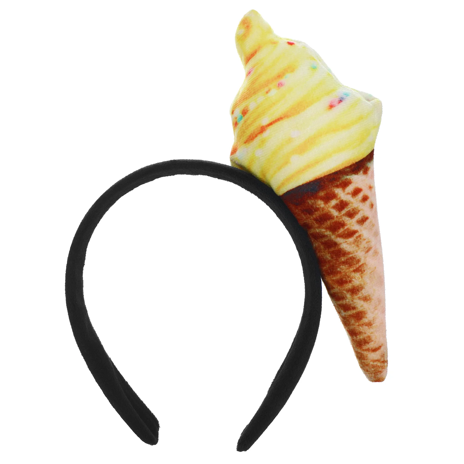 

Ice Cream Hairband Hair Accessory For Adult Children Ice Cream Cone Shape Decoration children headband