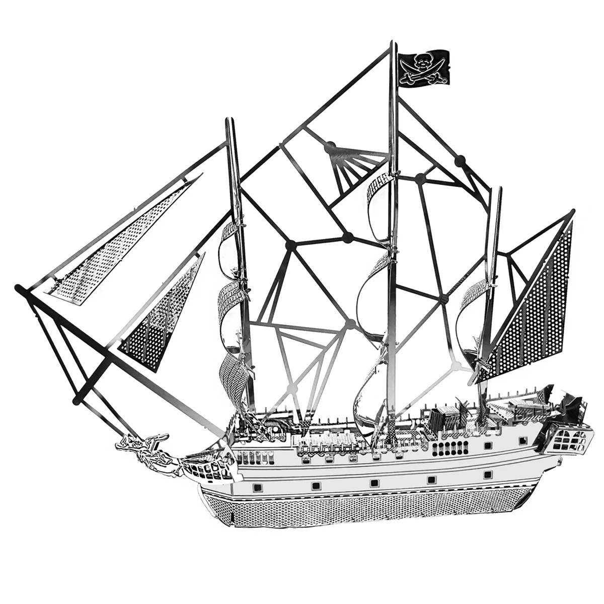 corsair 3D metalen puzzelmodelsets DIY lasergesneden puzzels puzzelspeelgoed voor kinderen