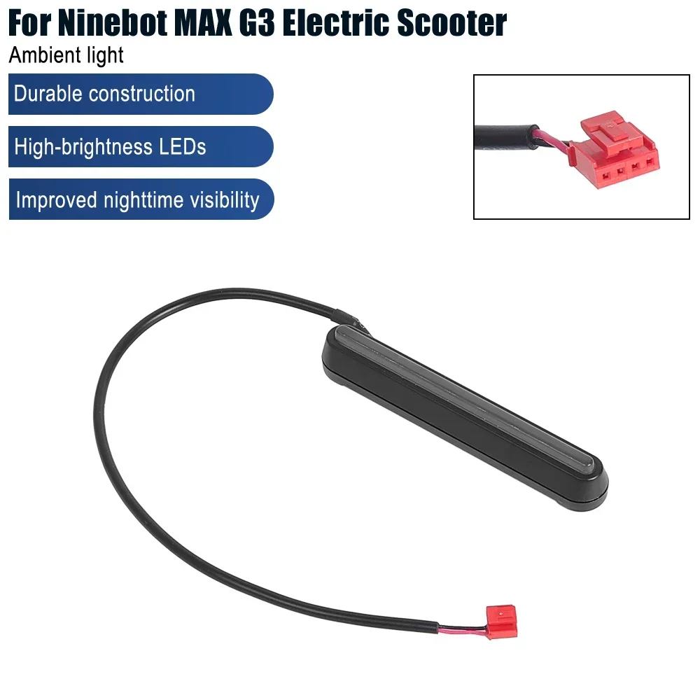 Für Ninebot F3 F3 Pro Max G3 G3 Plus Ambientelicht Elektroroller Tagfahrlicht LED-Lampe Zubehörteile – Detail 1