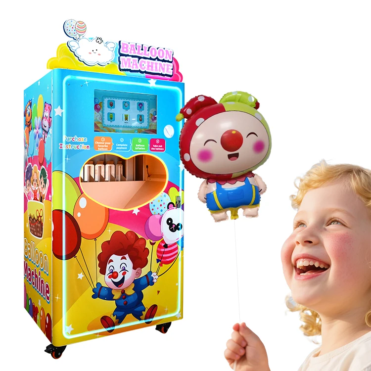 Customized Balloon Making Balloon Vending Machine for Sale Smart Pay Boutique Outdoor Easy Manage Device