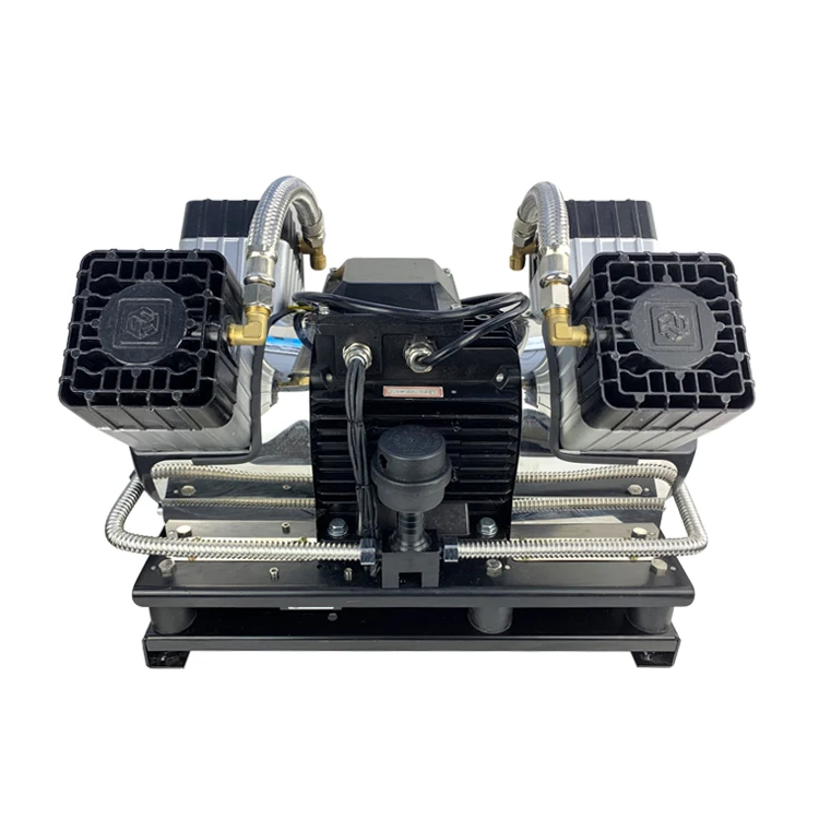 Air Compressor Manufacturers Ultra Silent Medical Dental Bus Piston 3hp Big Airflow Rate Oil Free Air Compressor Pump For Sale