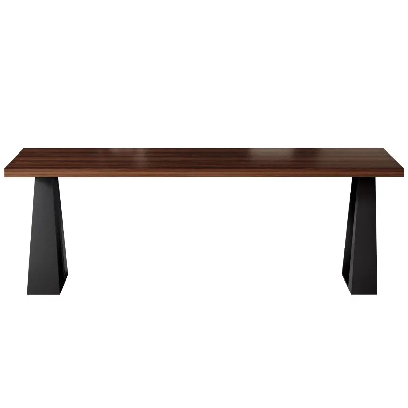 Long table Home study Double computer table Living room Open desk