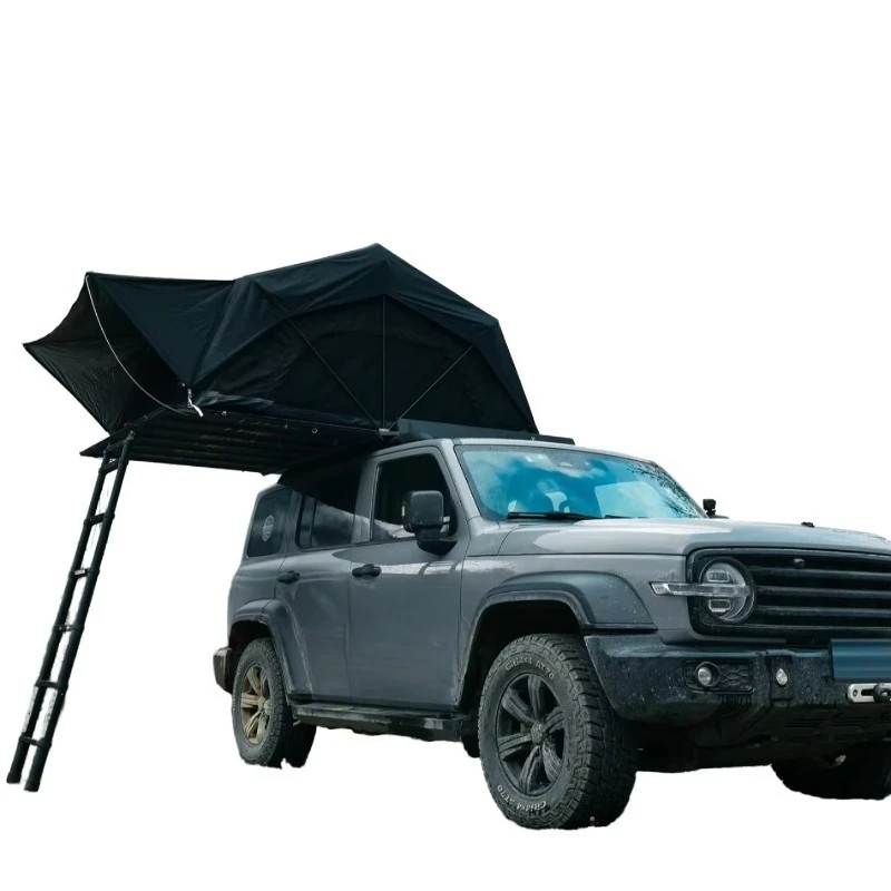 

Палатка на крышу 2026 EZNEST T1 PRO, всесезонная, удлиненная, ультратонкая, легкая, с защитой от конденсата, дышащая, из алюминиевого сплава, жесткая