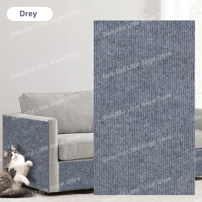 NONE Selbstklebendes Anti-Kratz-Sofa für Katzen, DIY-Kratzschutz für Katzen, Pfoten schärfen, zuschneidbarer Teppich, Kratzbrett für Katzen ﻿ Rollenlieferung 4