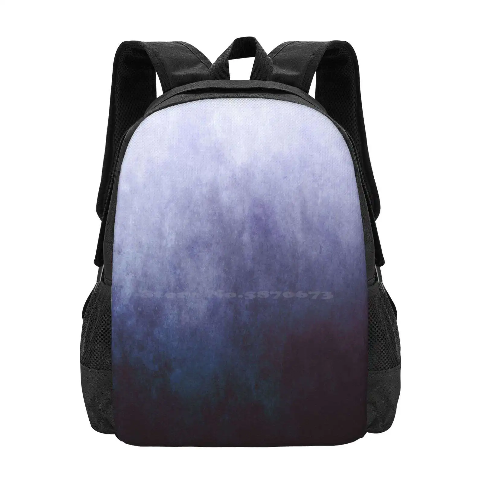 Abstract Iii Pattern Design Bag Student'S Backpack Dust Grunge Texture Light Infinity Infinite Paper Sky Abstract Old Torn