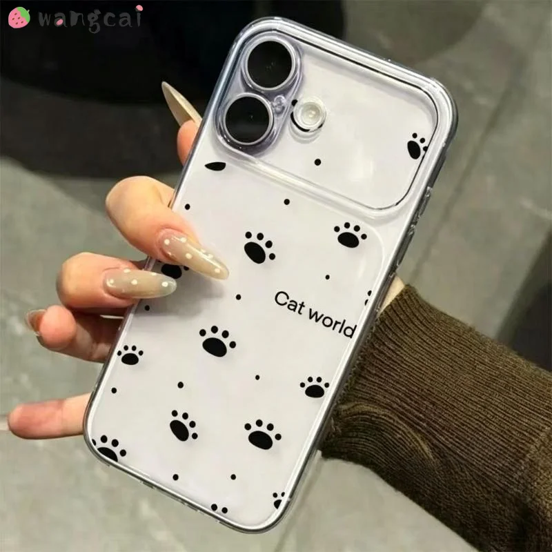 Cute Cat Paw Print Phone Case For Honor 600 500 400 300 Ultra 200 100 90 Smart 80 GT SE 70 60 Magic 8 7 6 Pro 5 4 Lite Casing