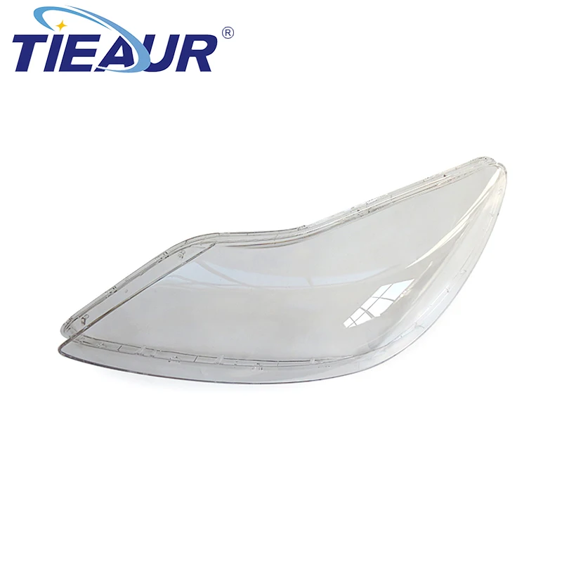 TIEAUR اكسسوارات السيارات البلاستيك الشفاف غطاء مصباح الجبهة العلوي قذيفة كشافات غطاء الزجاج ل جينيسيس 2007 سنة