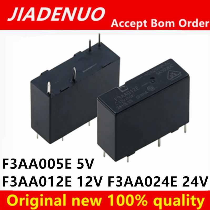 5/PCS New Original  F3AA005E 5V 12V F3AA024E 24V 4Pin Relay In Stock