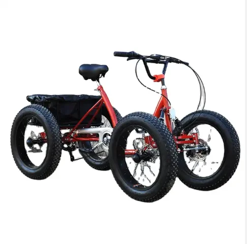 

Best-selling High Quality Fat Tire Off-road Pedal Quad Bicycle Electric Optional