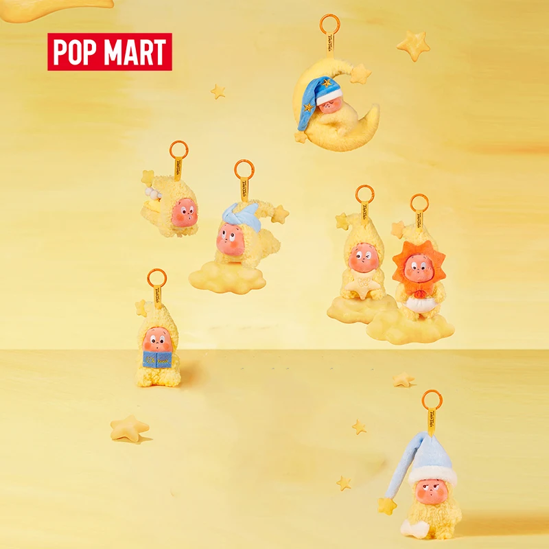 POP MART Plush Pendant Blind Box, Estamos Twinkle Series, Mystery Box, 1 6pcs