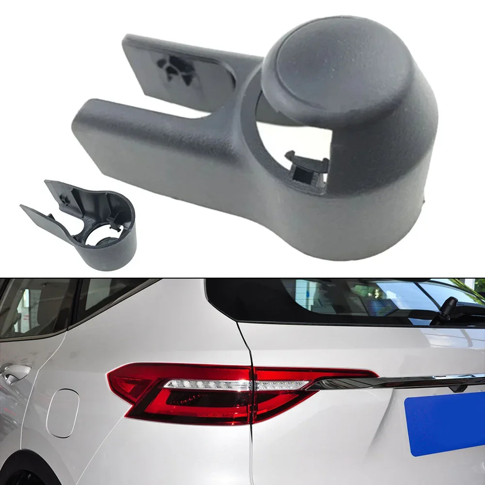 Black Rear Wiper Washer Cap For Great Wall-Haval F7 Plastic Car Replacement Parts Direct Replacement Durable Wiper Washer