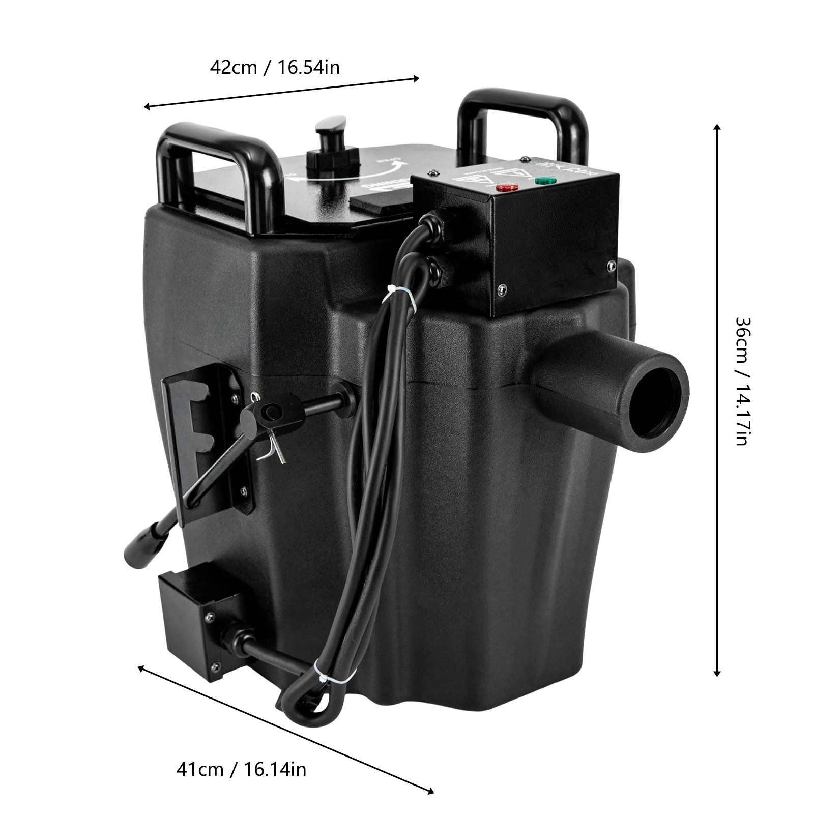 3500W Professional Dry Ice Machine - 110V US Plug, 11LBS Capacity, Adjustable Temp, for Stage/Party/Wedding Events