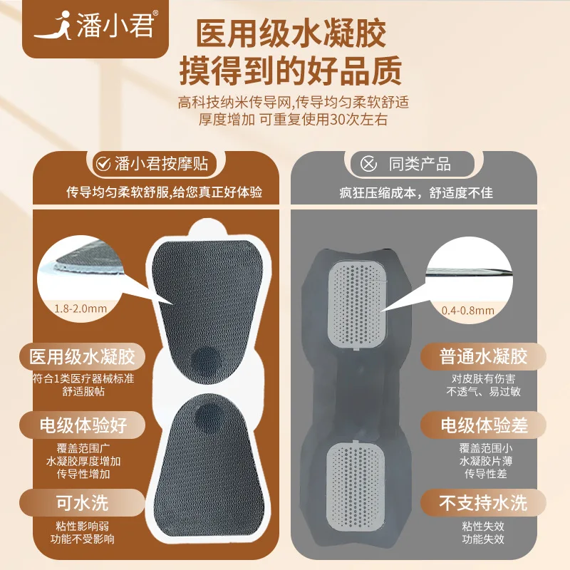 Massage Patch Hersteller Pulse Home Physiotherapie Instrument EMS Mini Elektrische Stimulation Nackenmassage Patch Rehabilitation M