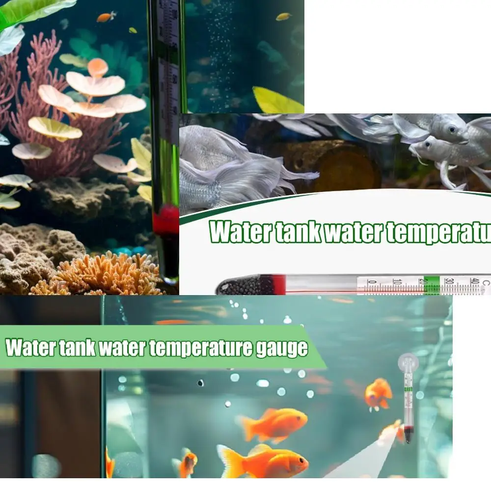 

Multifunctional Aquarium Fresh/Salt Fish Thermometer Digital Fish Tank Temperature Measurement Fish Tank Temp Meter 0-40