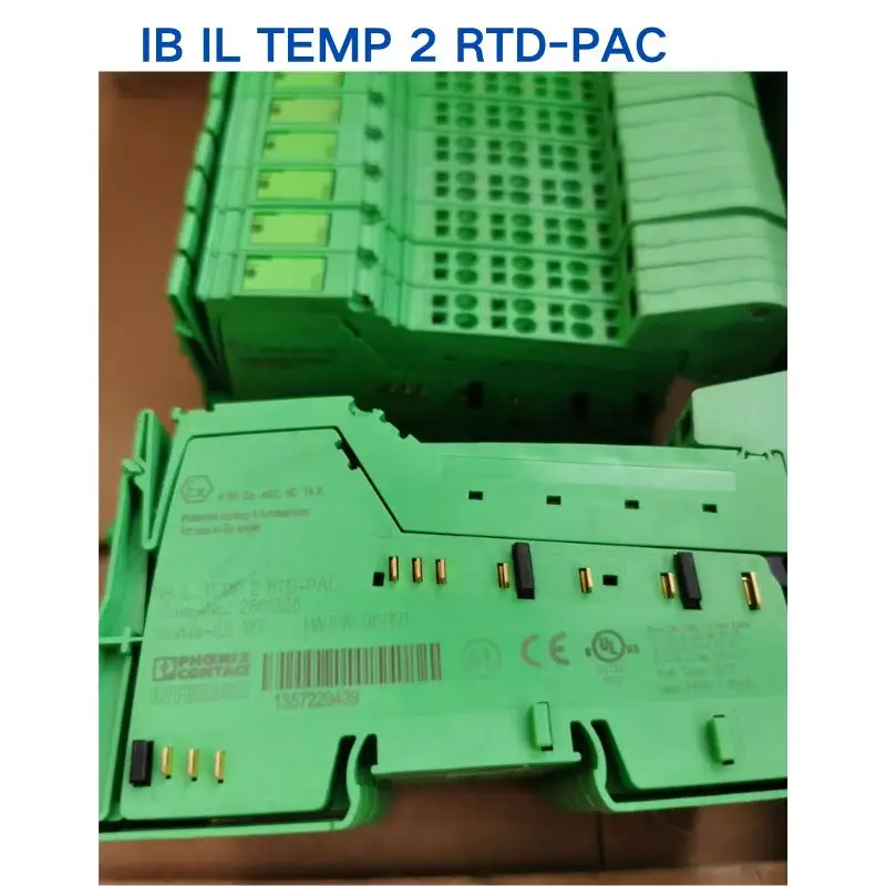 Second-hand test OK PHOENIX modular IB IL TEMP 2 RTD-PAC  2861328