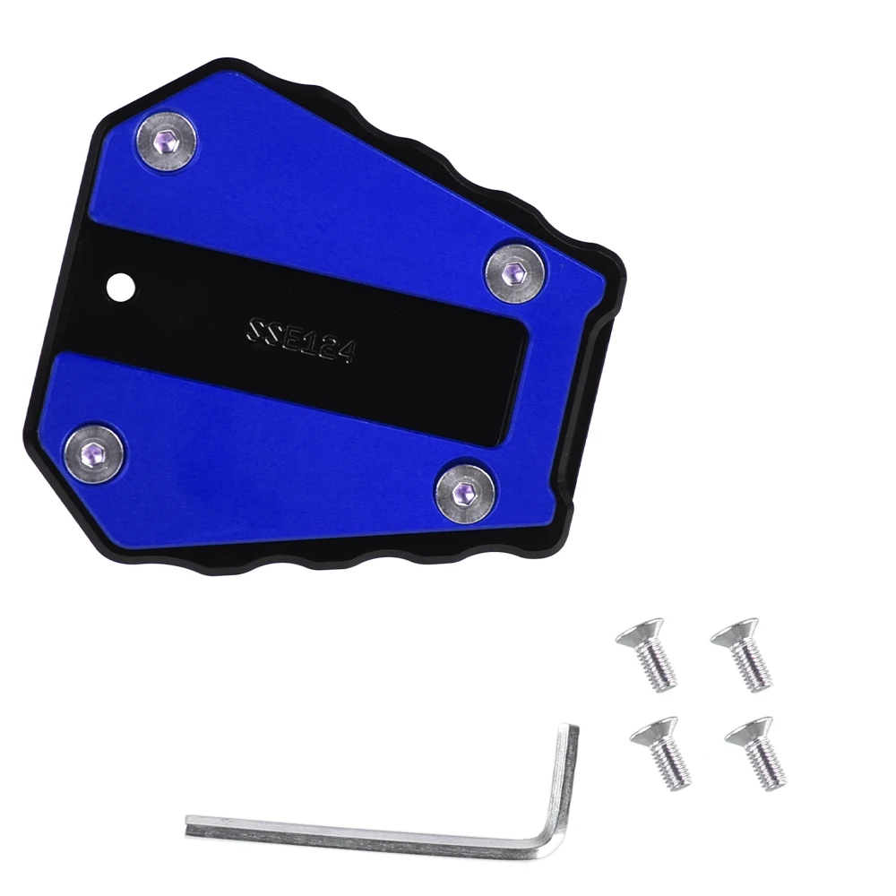 Pour Benelli TRK502 TRK520X 2017 2018 -2021-2022-2023 pied d'extension de moto béquille latérale TRK520 X plaque de Support d'extension