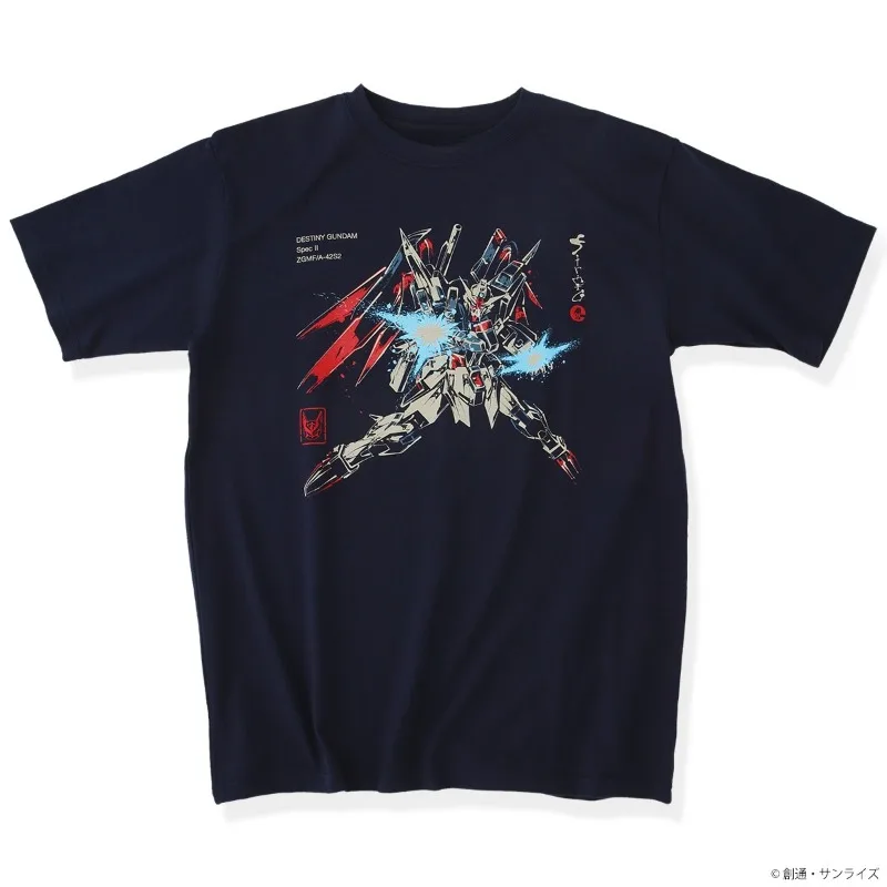 STRICT-G JAPAN Mobile Suit Gundam SEED FREEDOM T-shirt Destiny Gundam Spec II