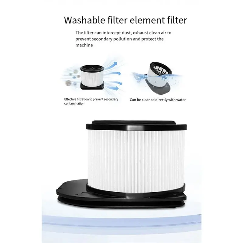AT05-4X HEPA Filter Foam & Felt Filter For Shark IZ400EU IZ420EU IZ420EUT Cordless Stick Vacuum Accessories Replacement Parts