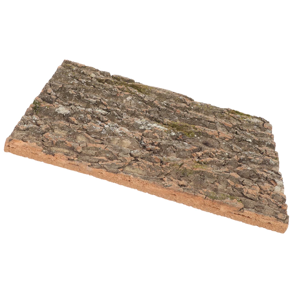 

20x30cm Tree Bark Background Board Natural Reptile Tank Decor Aquarium Landscaping Supplies Terrarium Background Reptile