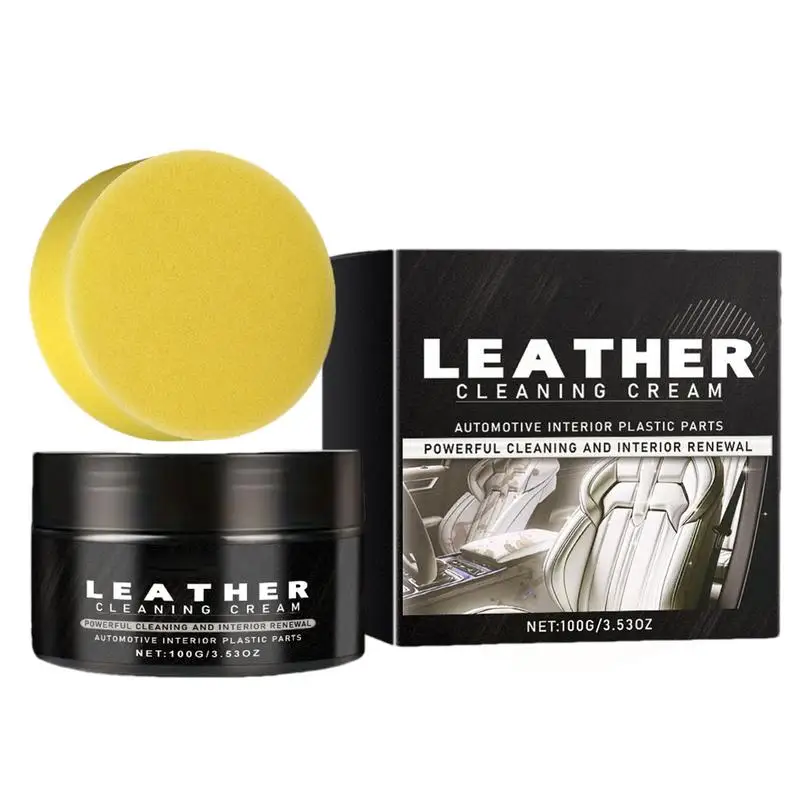 

Leather Repair Cream 100g Leather Care Balm Repair Balm Restores Leather Surfaces Leather Restorer For Purses Shoes Furniture