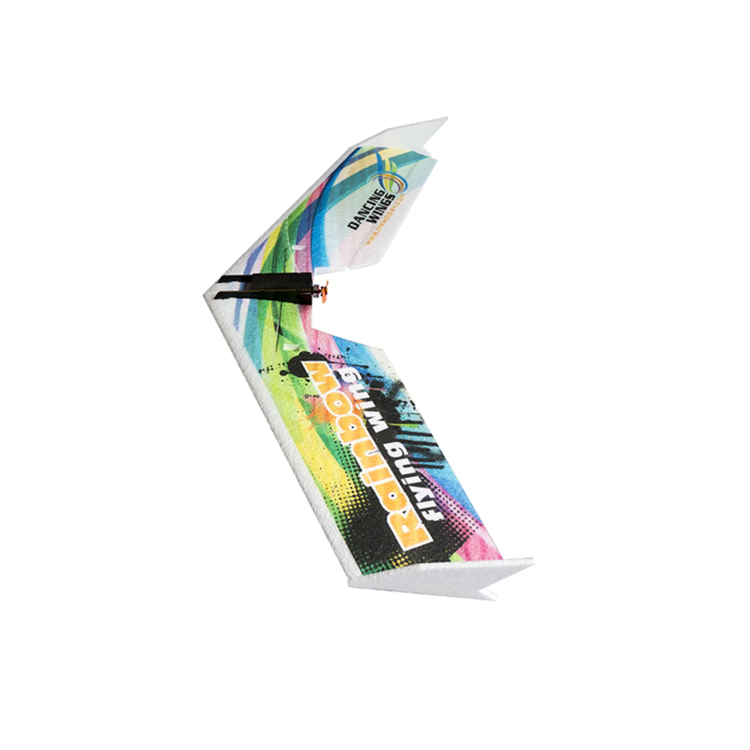 RC Plane EPP Airplane Model DW HOBBY Rainbow Fly Wing 800mm Wingspan Tail push version RC Airplane Kit