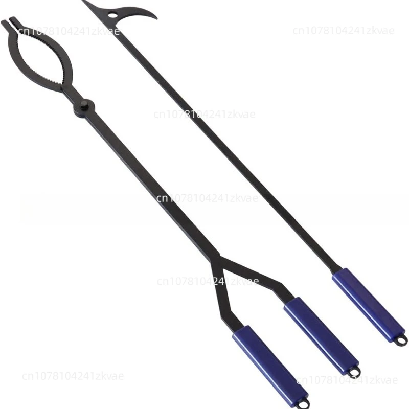 40 Inch Log Pliers Wood Pliers Firewood Grabber Anti-rust Safe Mobile Firewood Set