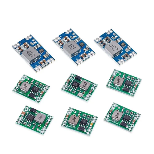 Módulo de estabilización y reducción de voltaje ajustable CC en miniatura, procesador de señal Digital de alta eficiencia 3,3 V, 5V, 9V, 12V