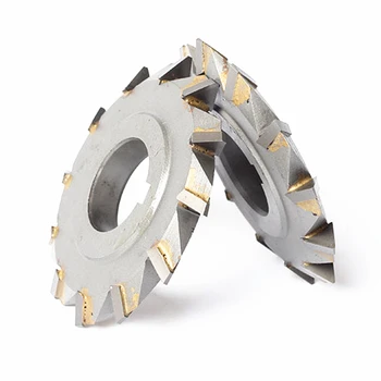 Ranura trapezoidal de ranura en forma de V de fresa de doble ángulo de carburo YW YW2