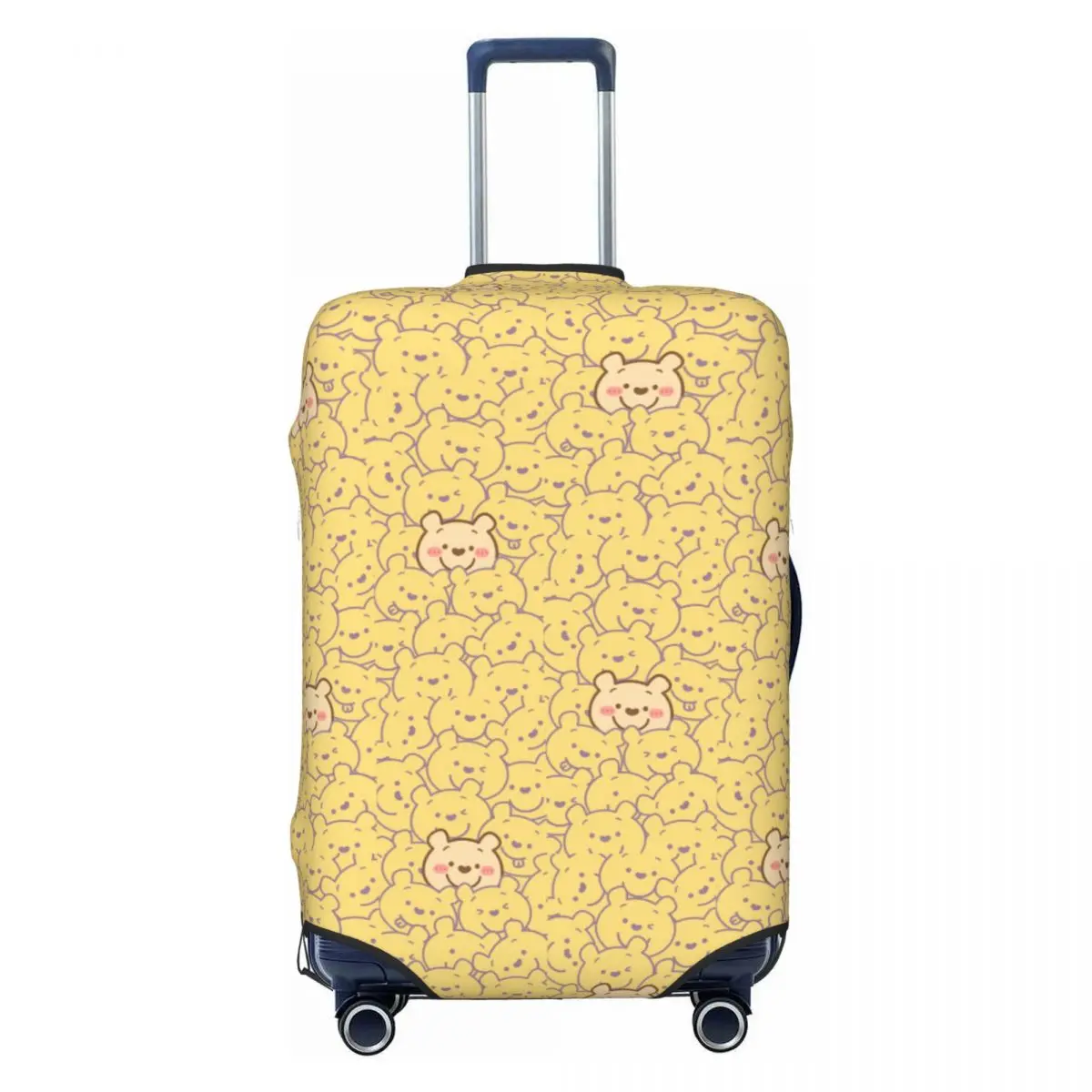 

Custom Winnie The Pooh Movie Cute Suitcase Cover Dust Proof Luggage Covers Protector for 18-32 inch