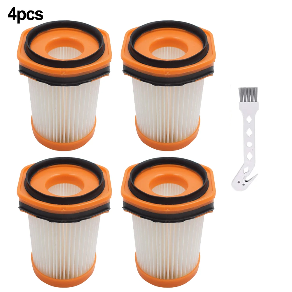 For Shark WS642AE Cordless Vacuum Cleaner Filter Replacement 4 Filters + Cleaning Brush for Optimal Performance