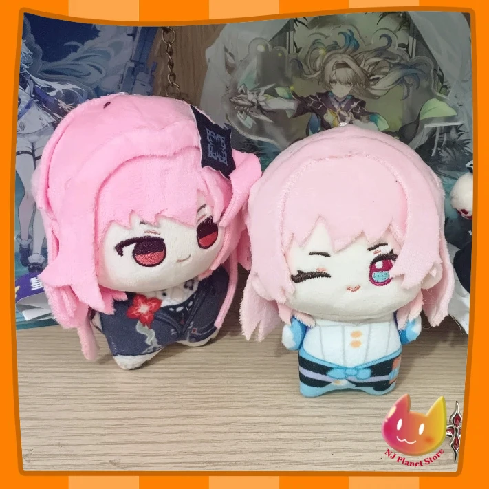 

10cm Printed Body Honkai: Star Rail Chang Yue Ye Character Cute Cotton Stuffed Plush Doll Keychain Starfish Toys for Kids Gift