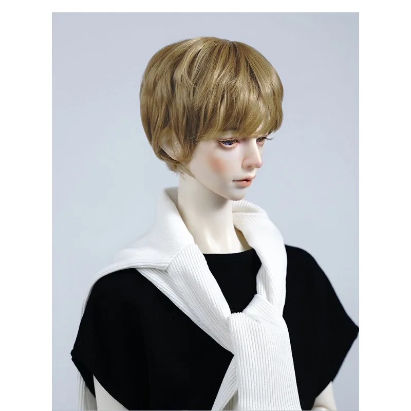 

MSD Hair BJD 1/3 1/4 1/6 Scale Youth All-matched Short Hair Wig for Doll