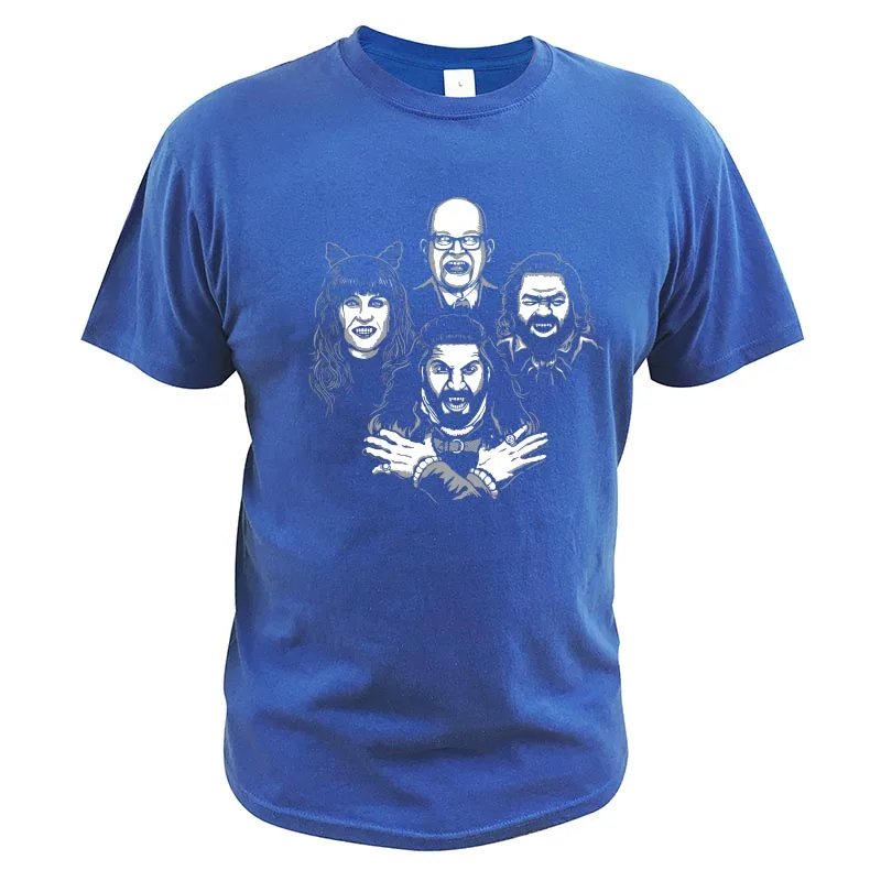 What We Do in the Shadows T Shirt Colin Robinson Laszlo Cravensworth Nadja Tshirt Pure Cotton Soft High Quality Tee Tops