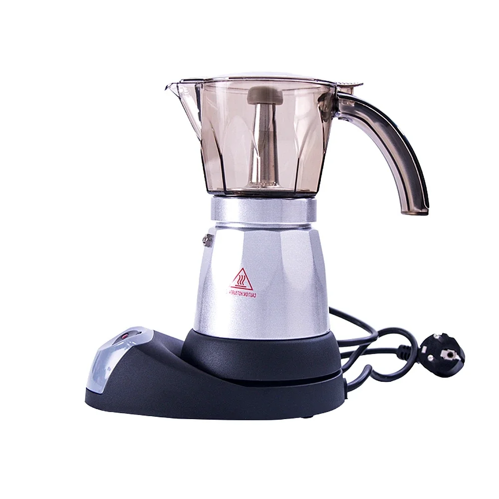 Free Shipping 480W 220V Espresso Italian Mocha Maker Coffee Percolators Electric Moka Pot