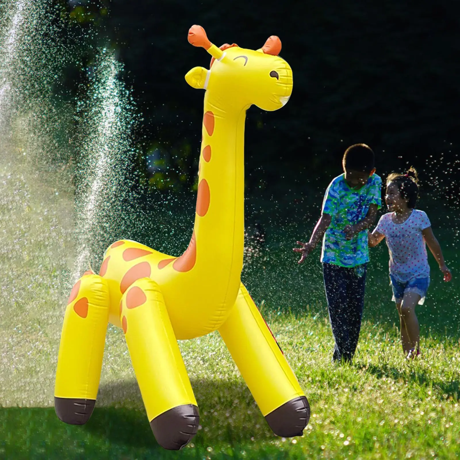 Giraffen-Sprinkler, Kindergeburtstag, Outdoor, lustiger Rasen, aufblasbares Wasserspielzeug, Geschenk für Outdoor-Festival, Hof, Aktivitäten