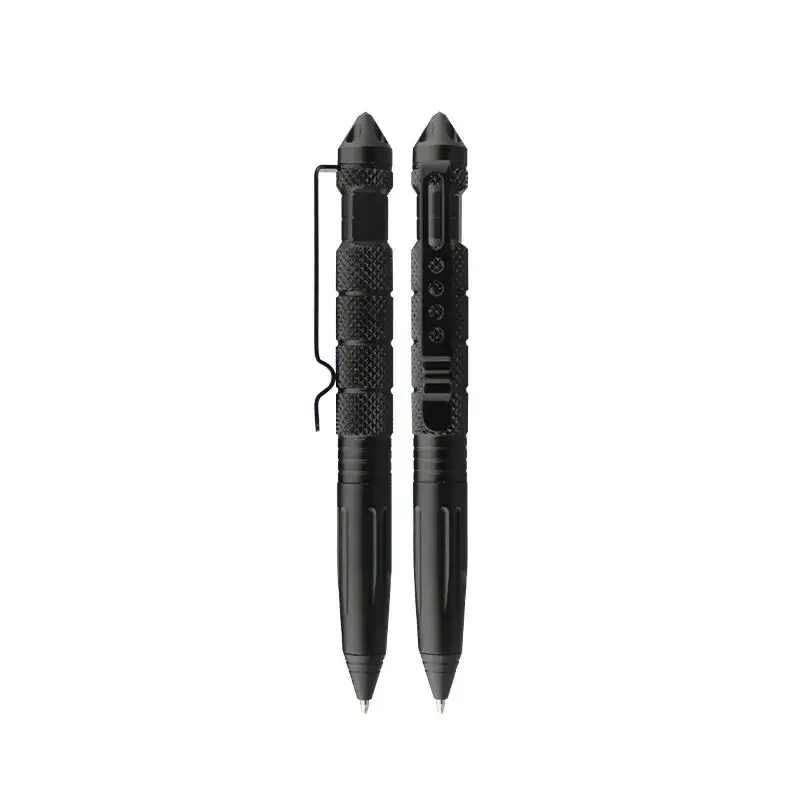 Multifunctional Metal Tactical Pen Anti skid Emergency Glass Breaker Self Defense Supplies