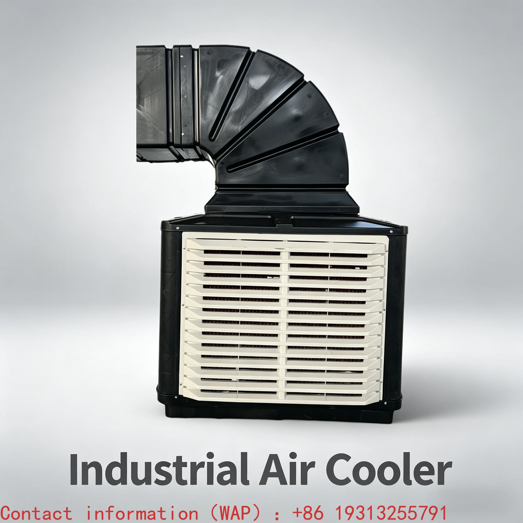 Industrial Indoor Water Evaporative air Cooler 20000 Cfm Maxed Portable Fan Plastic Material for Home Usage  Water Cooler