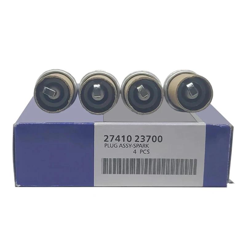 

4pcs Iridium Spark Plug 27410-23700 IFR5G-11 for Hyundai Azera Tucson Elantra Sonata Santa Fe Coupe ix55 XG Kia Borrage