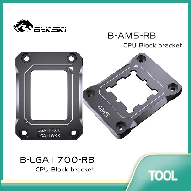 

Bykski B-LGA1700-RB CPU Bending Correction Fixed Buckle for AM5 / INTEL Gen 12 LGA1700 Installation Motherboard Anti-Off Frame