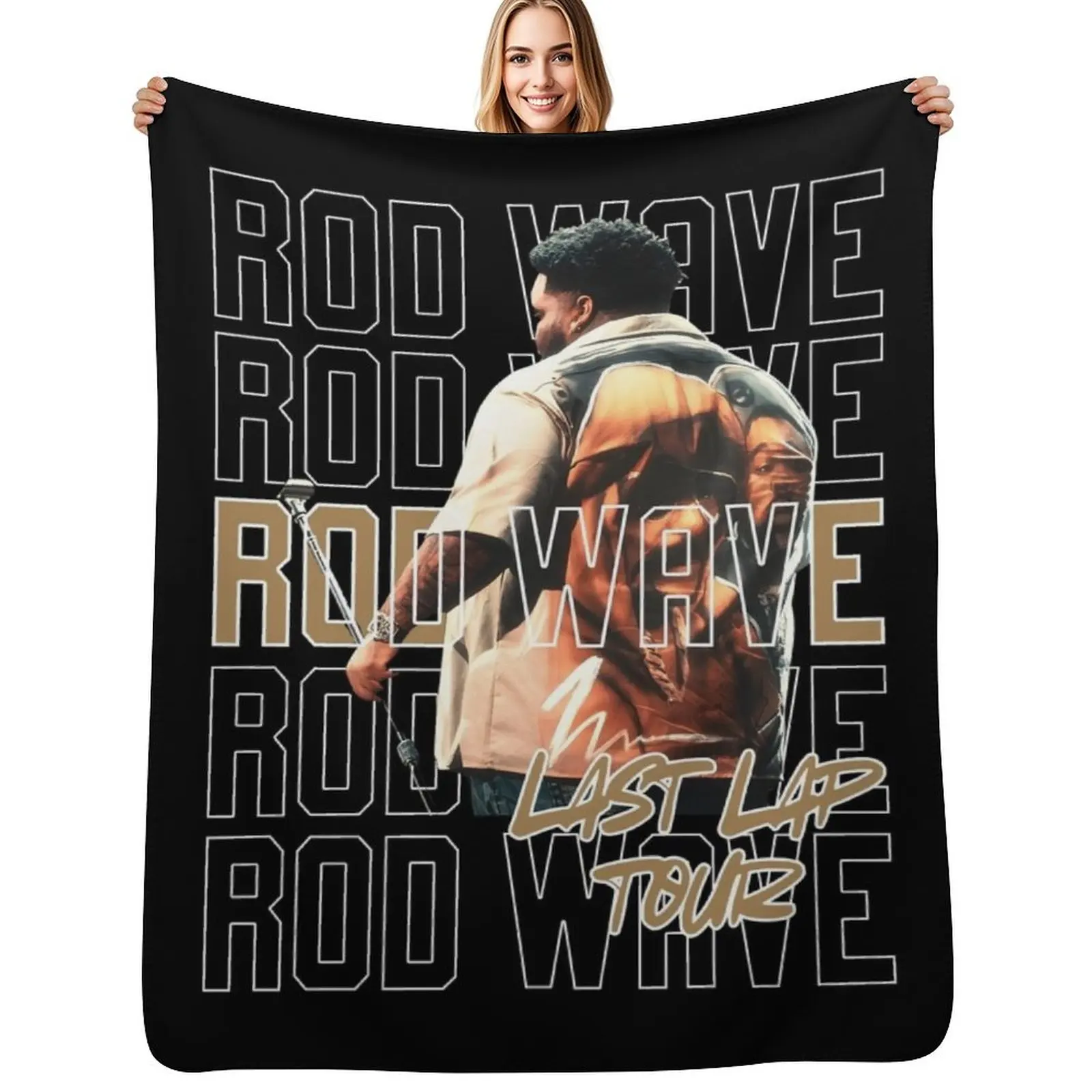 Last Concert Lap Music Vintage 2024 Throw Blanket Warm Throw Blanket Gift for Anniversary