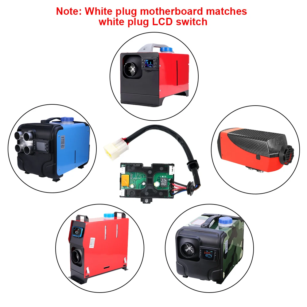 12V For 2KW-8KW Air Diesel Heater LCD Monitor Controller Board 30m Remote Control Air Diesel Parking Heater Car Heating Parts